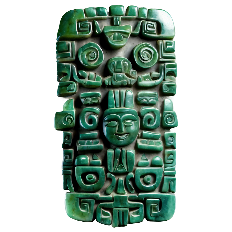 Mayan Jade Artifact Png Yjf