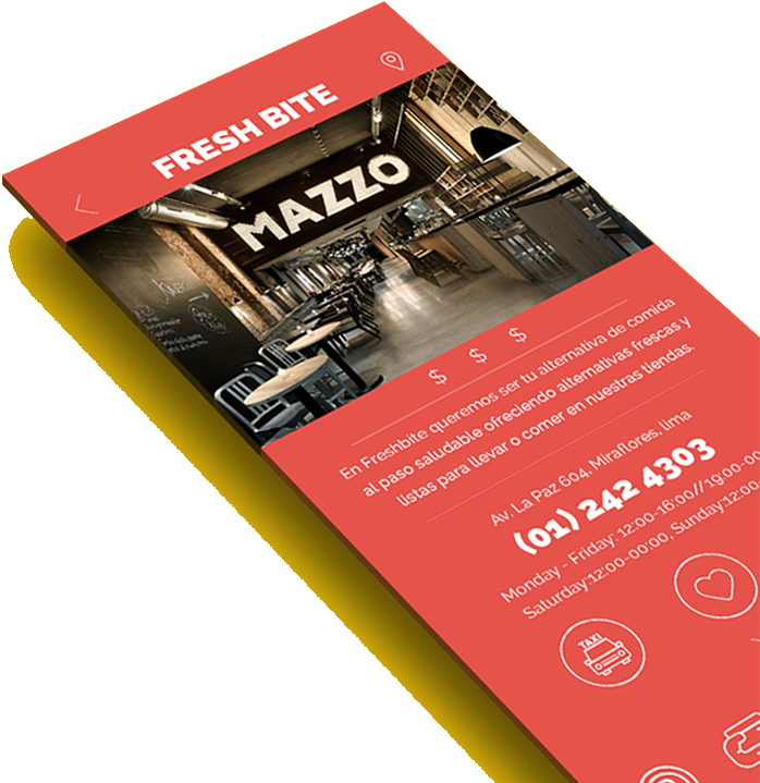 Mazzo Restaurant Flyer Design