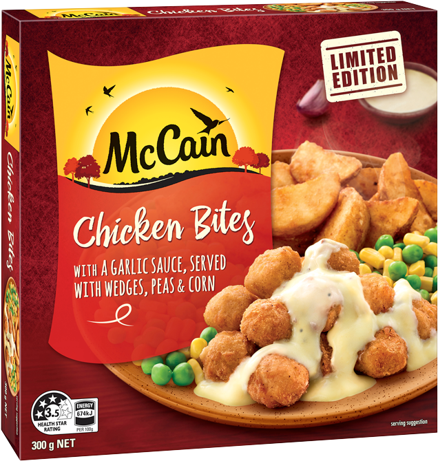 Mc Cain Chicken Bites Limited Edition Box