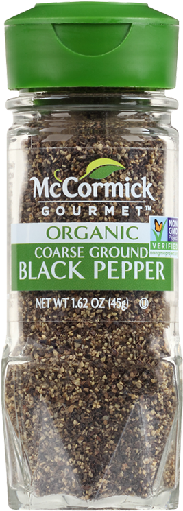 Mc Cormick Gourmet Organic Coarse Ground Black Pepper