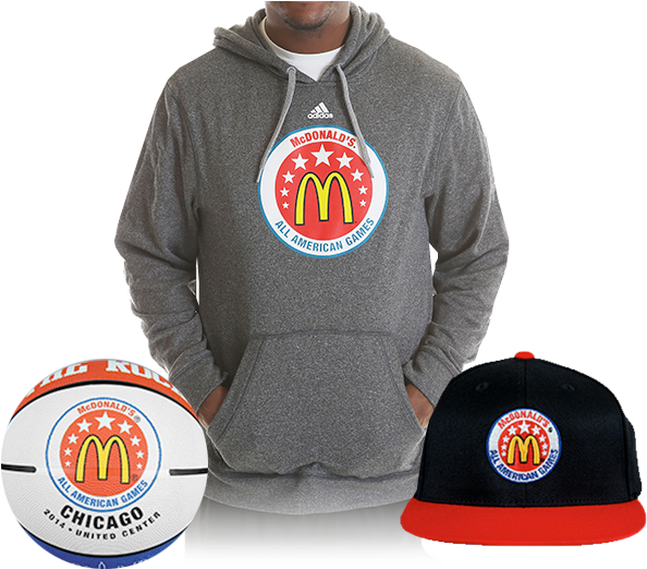 Mc Donalds All American Games Merchandise