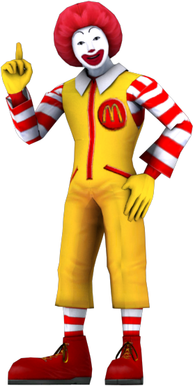 Mc Donalds Iconic Clown Mascot