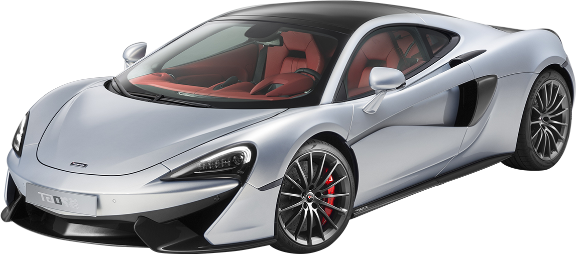 Mc Laren720 S Silver Red Interior