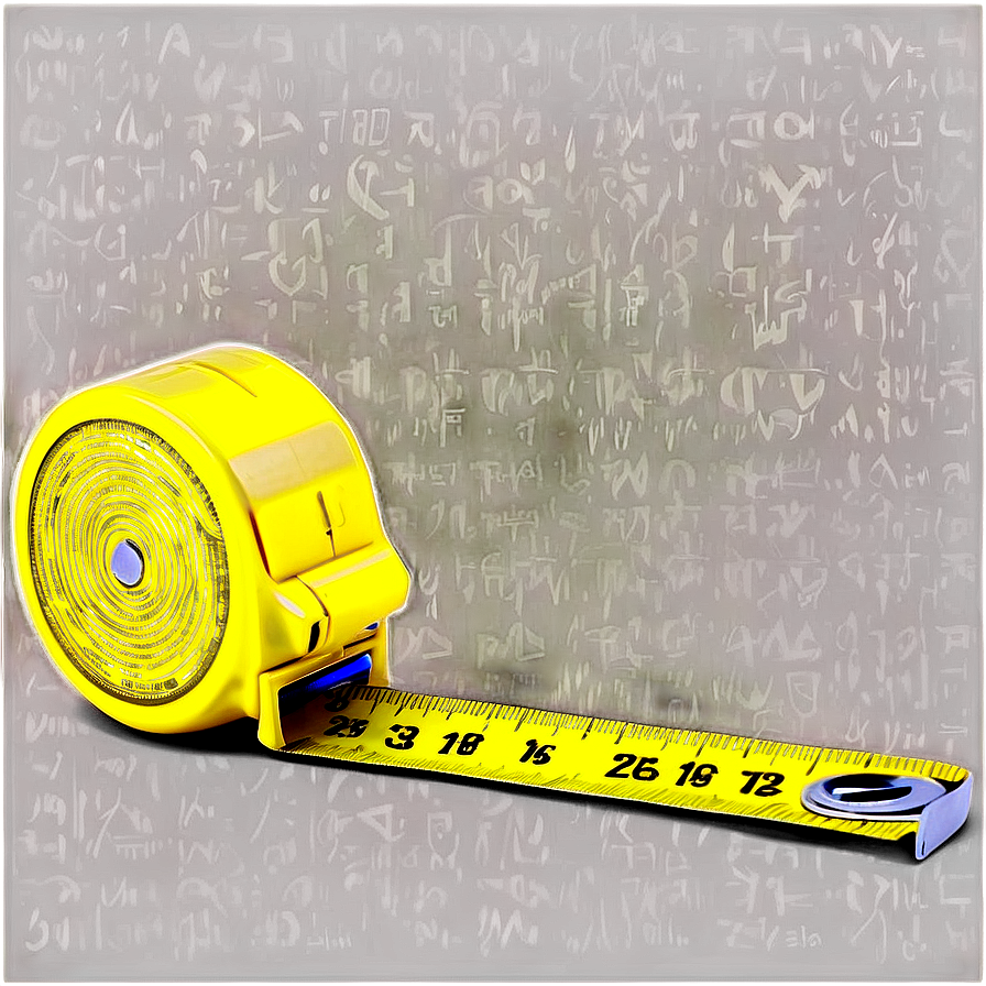 Measuring Tape With Button Png Prr65