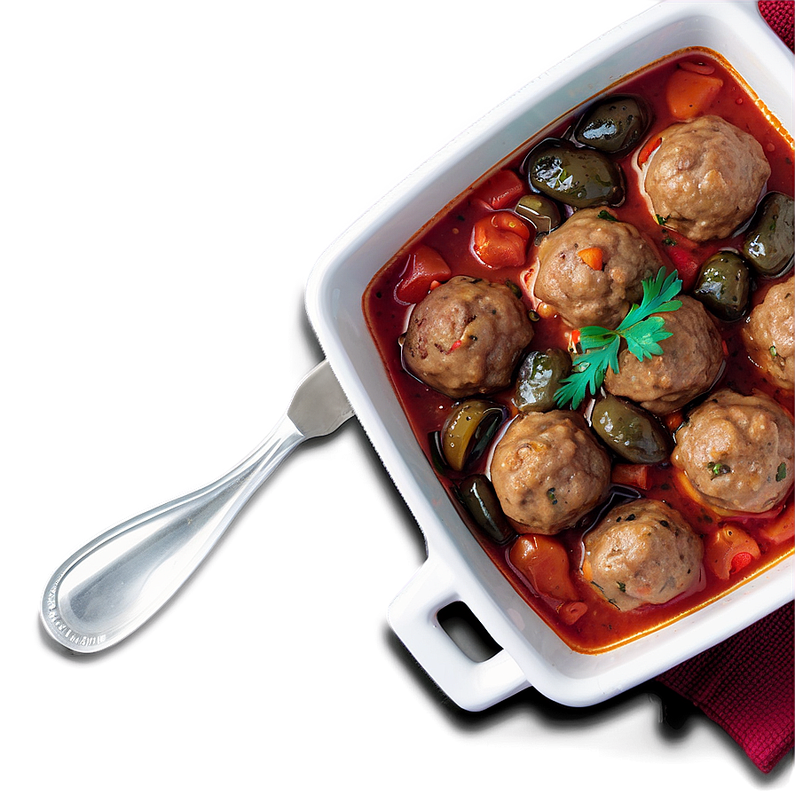 Meatball And Bean Stew Png 06242024