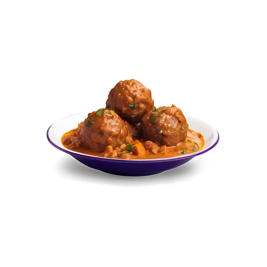 Meatball Curry Feast Png Kpr