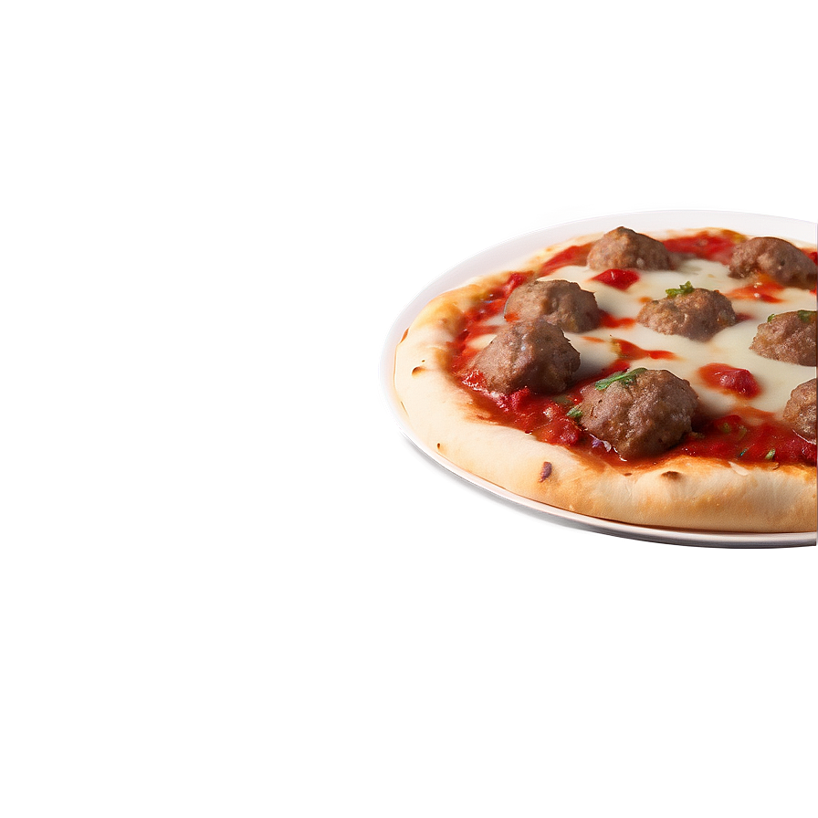 Meatball Pizza Dish