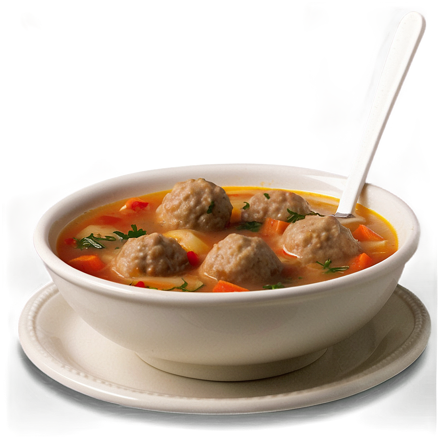 Meatball Soup Comfort Png Cfi