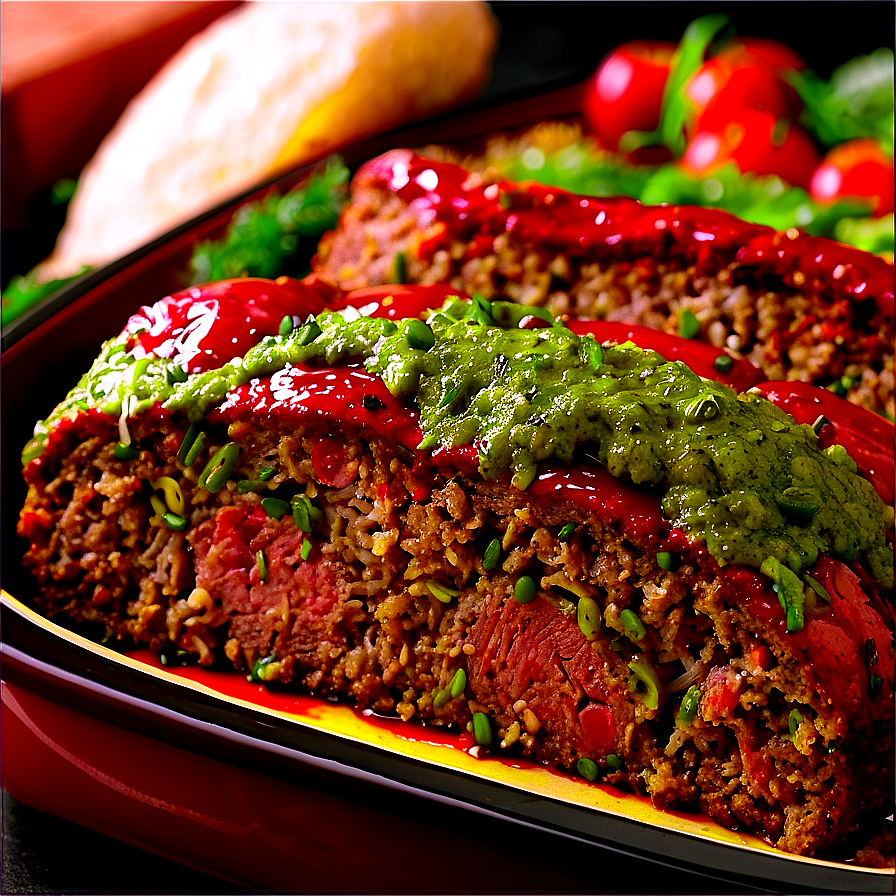 Meatloaf With Pesto Twist Png 60