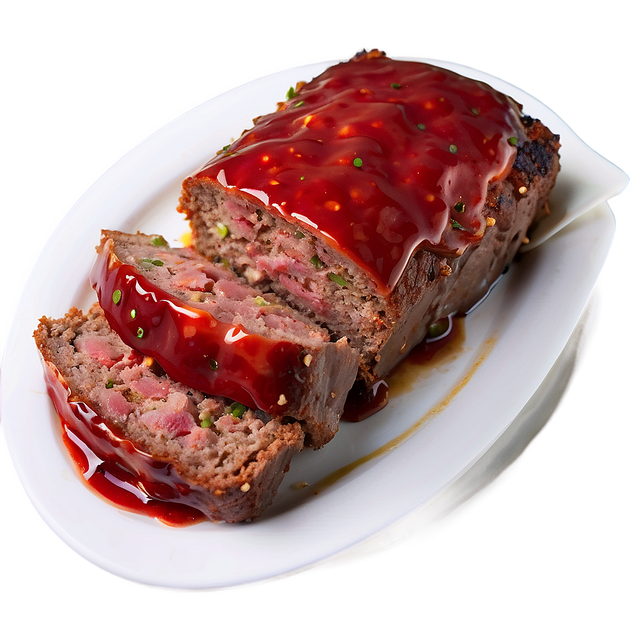 Meatloaf With Spicy Glaze Png 06272024