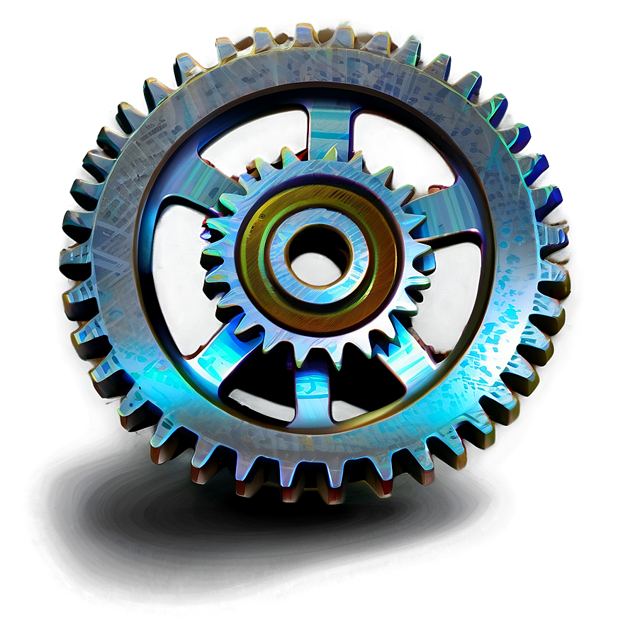 Mechanical Gear Icon Png 05252024