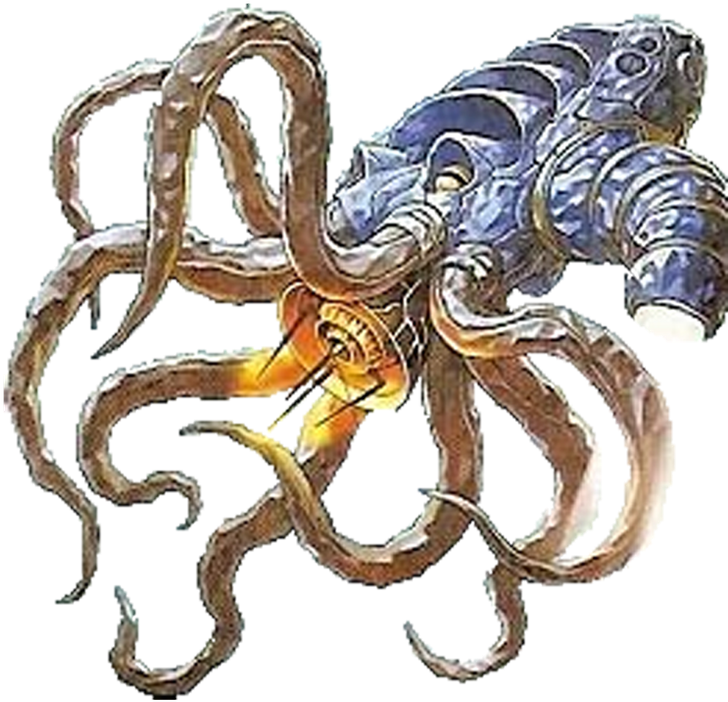 Mechanical Octopus Enemy