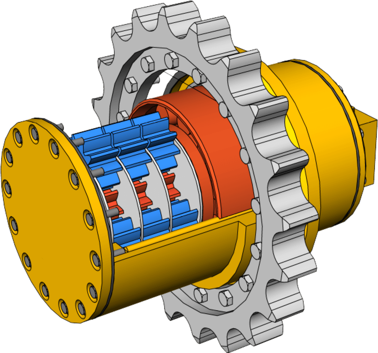 Mechanical Planetary Gear System