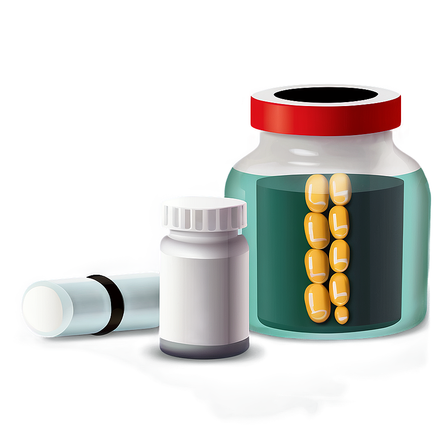 Medication Bottle Clipart Png Irk