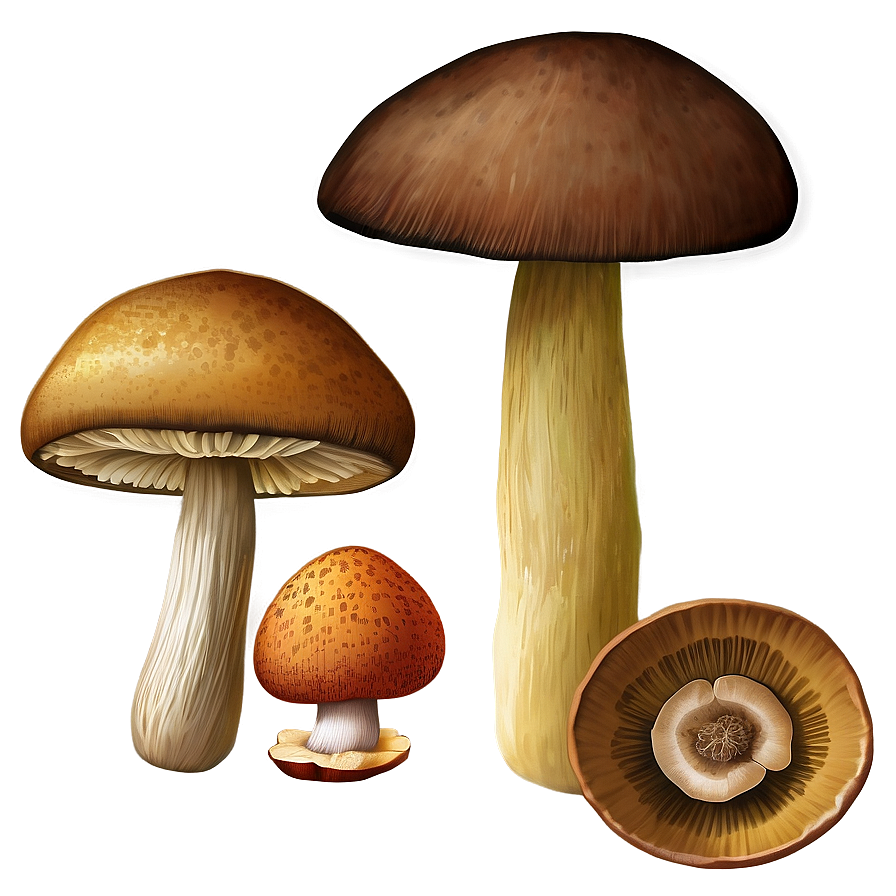 Medicinal Mushrooms Png 14