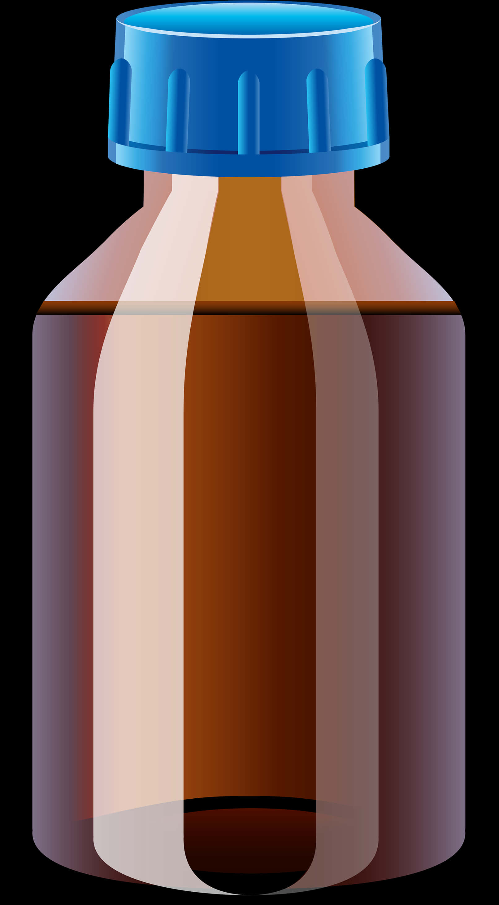 Medicine Bottle Vector Illustration