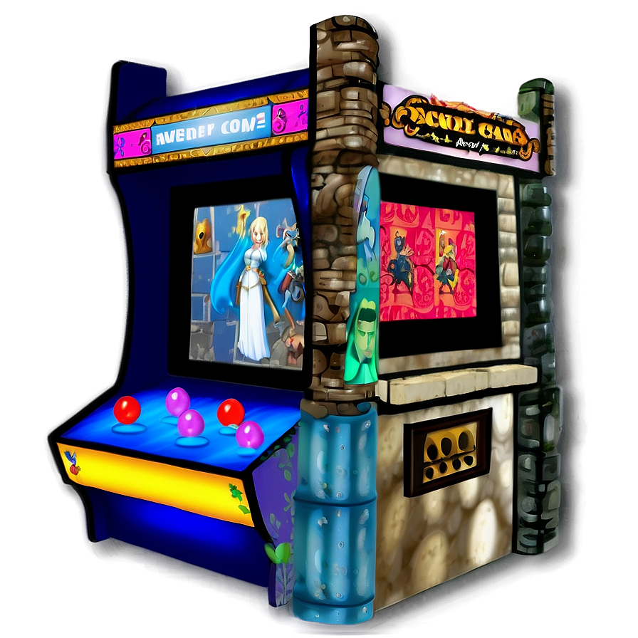 Medieval Arcade Game Png Ong