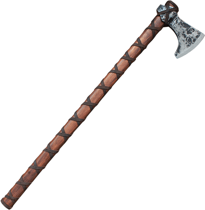 Medieval Axe Isolated