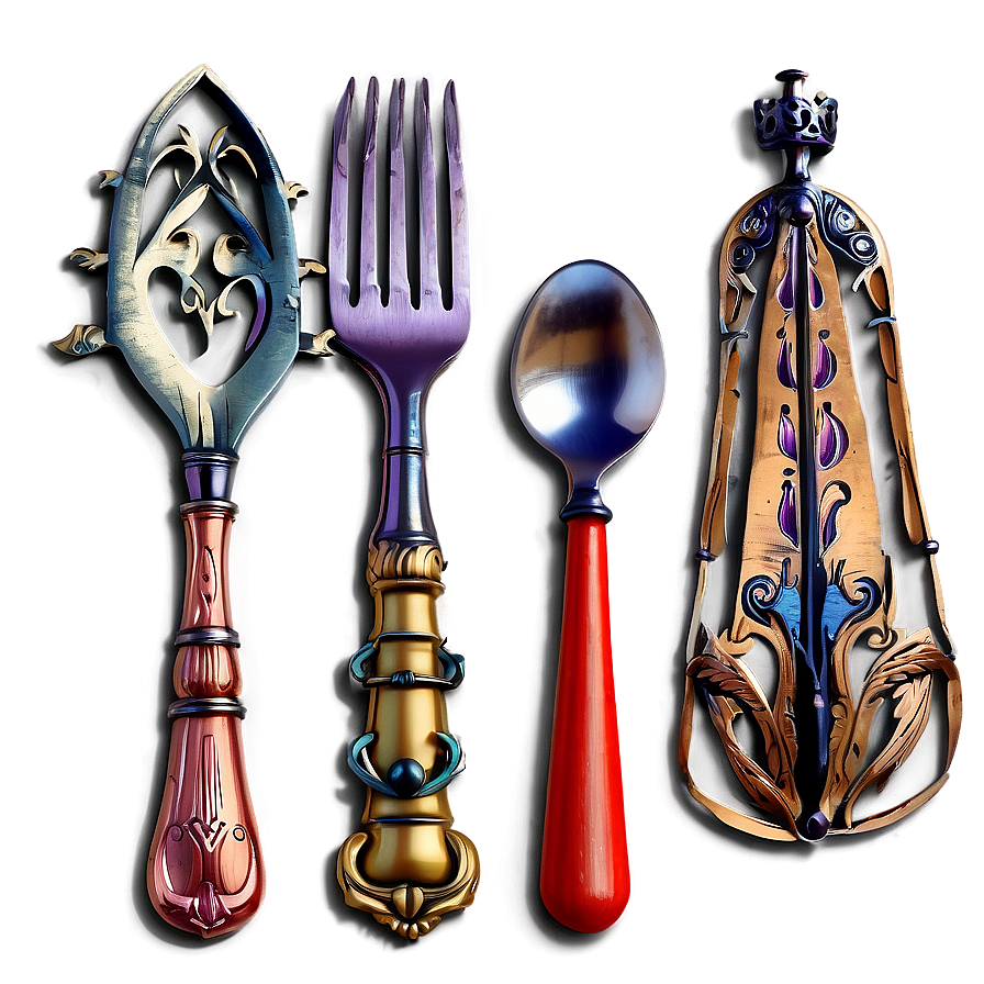 Medieval Banquet Utensils Png 24