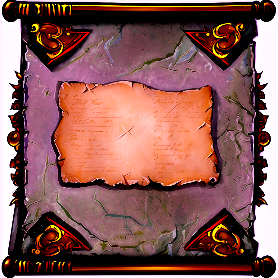 Medieval Battle Scroll Png Hun