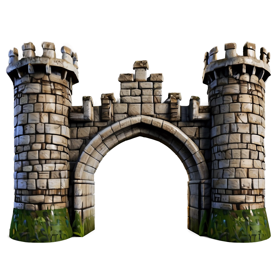 Medieval Castle Gate Png Hvf44