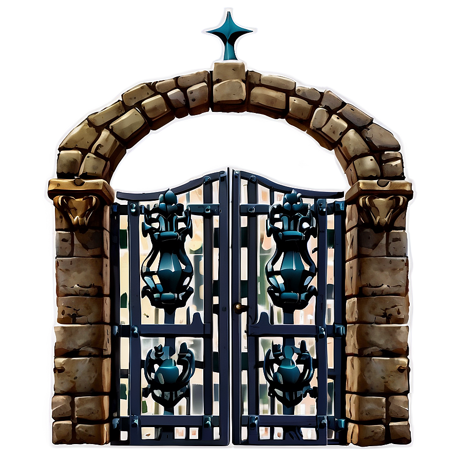 Medieval Castle Gate Png Lme