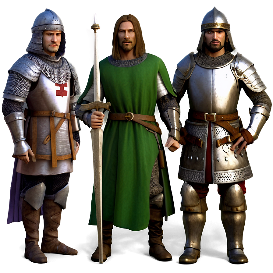 Medieval Characters Png 23