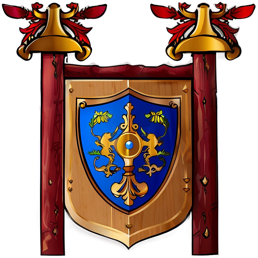 Medieval Crest Graphic Png 06242024