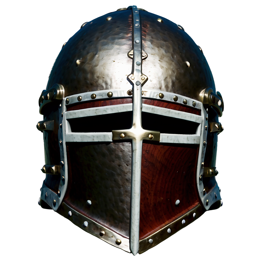 Medieval Crusader Helmet Png Pke68