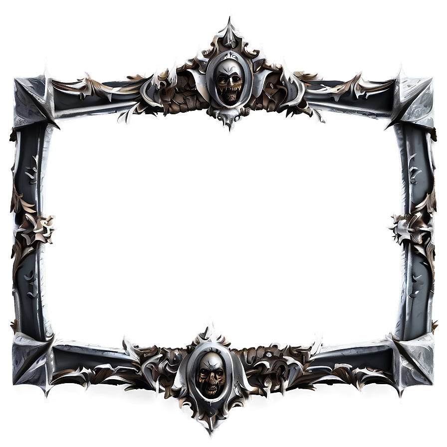 Medieval Gothic Frame Png 06262024