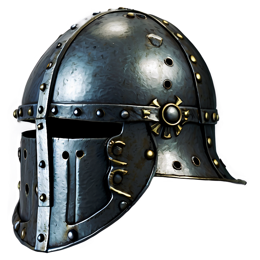 Medieval Iron Helmet Png Vni