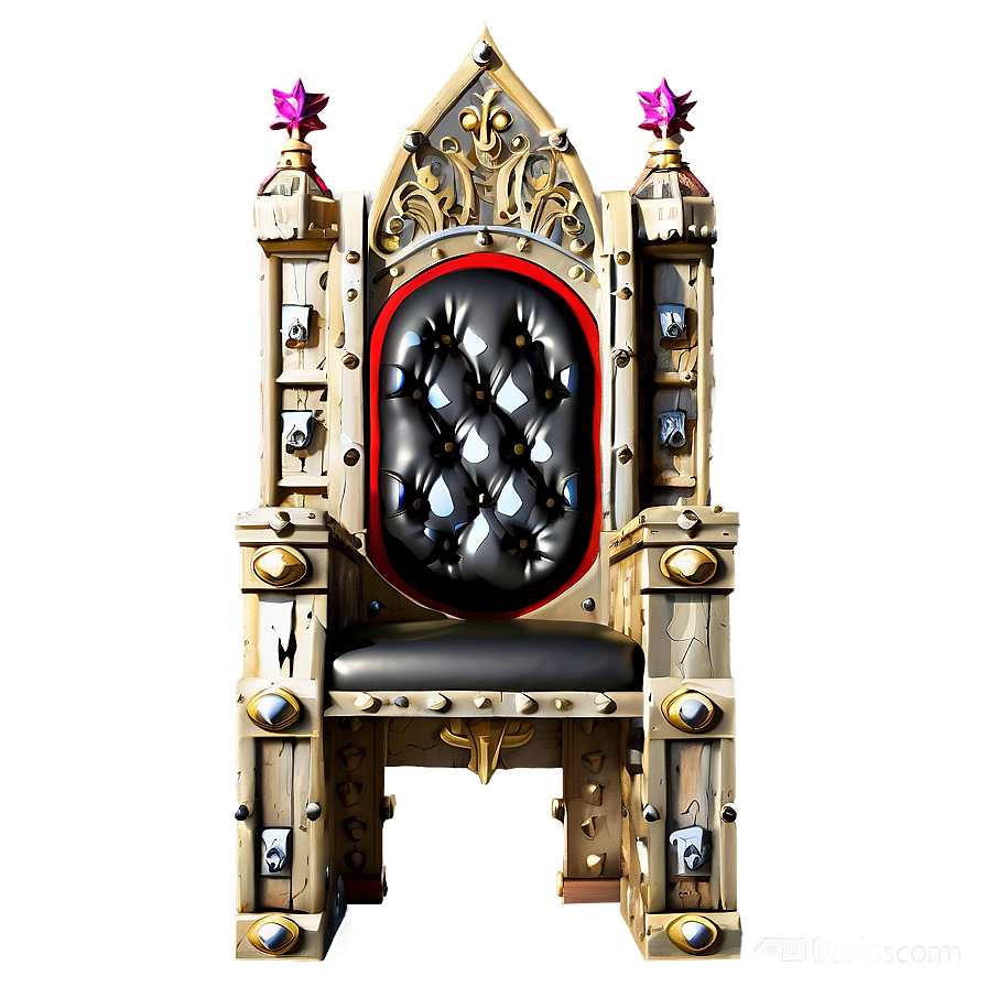 Medieval King Throne Png Unp