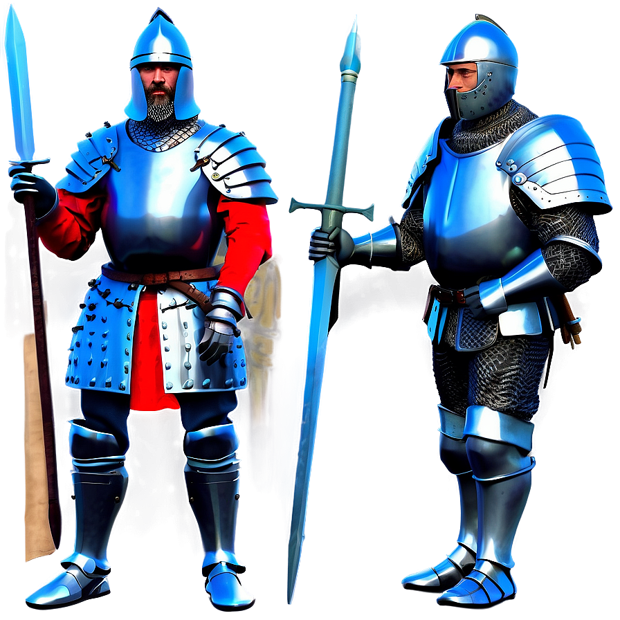 Medieval Knights Soldiers Png Jox