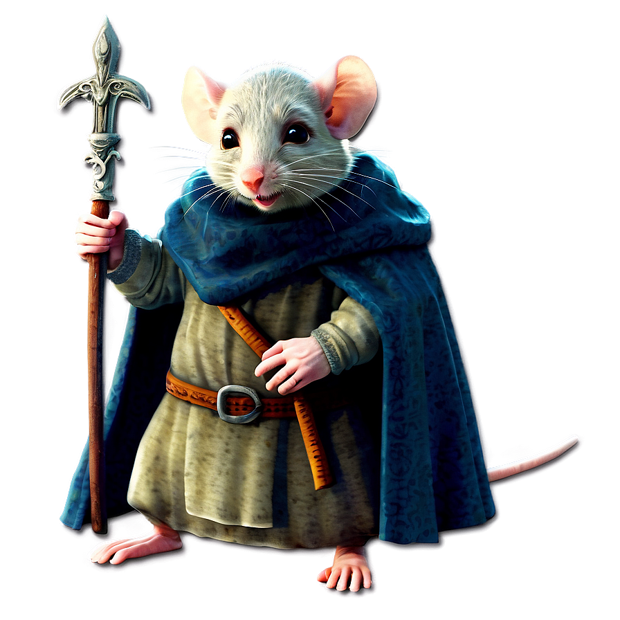 Medieval Mouse Png 05042024