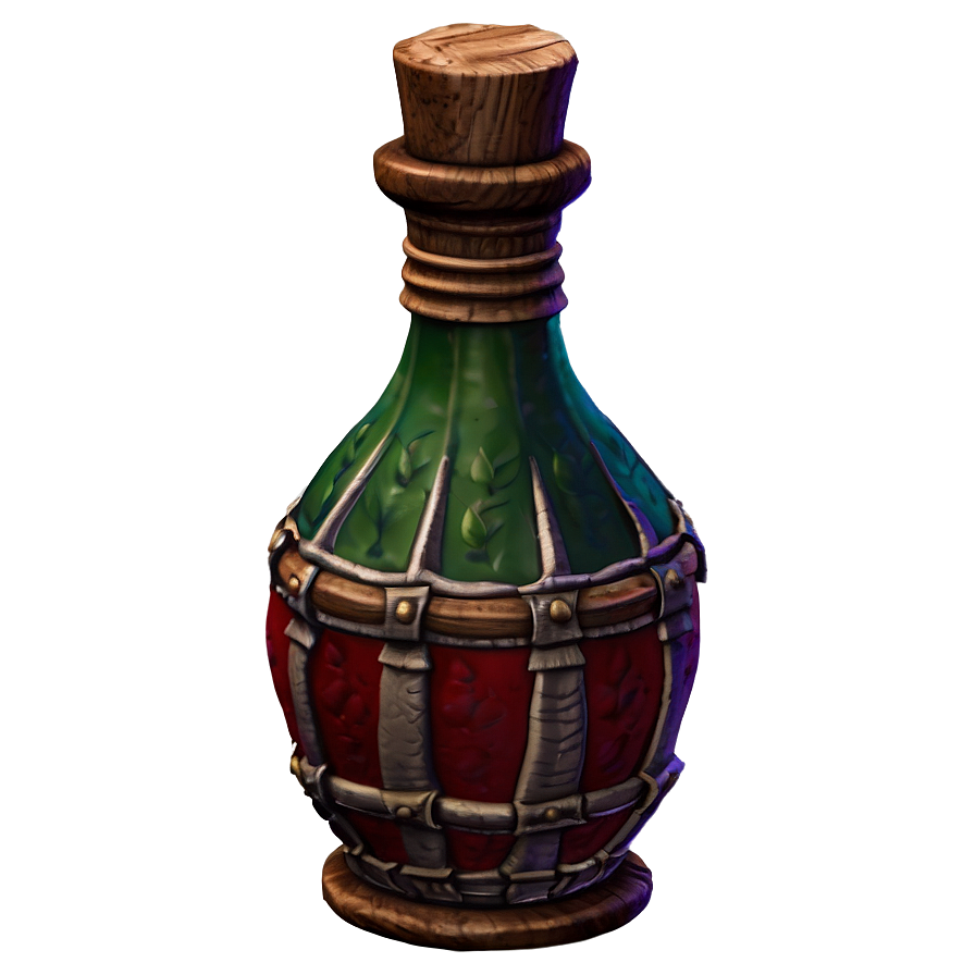 Medieval Potion Bottle Png 74