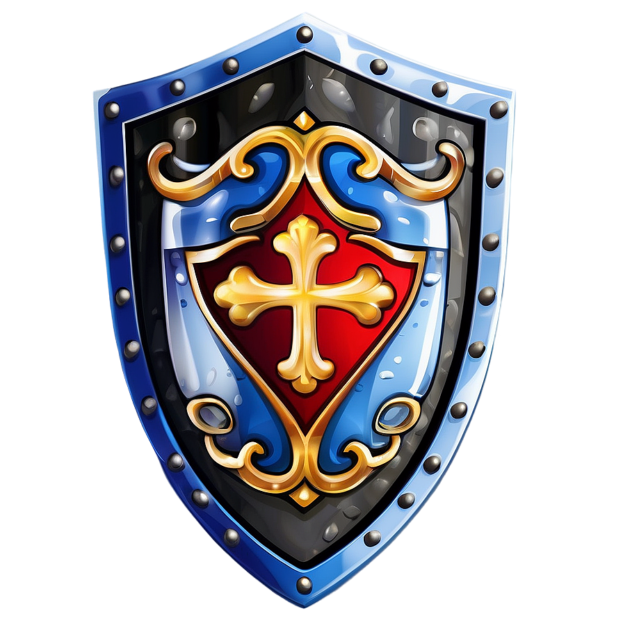 Medieval Shield Vector Graphic Png 5