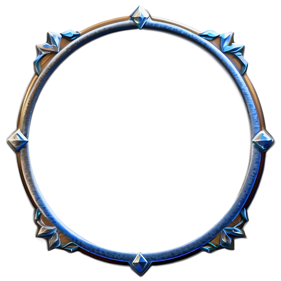 Medieval Token Frame Art Png Tit