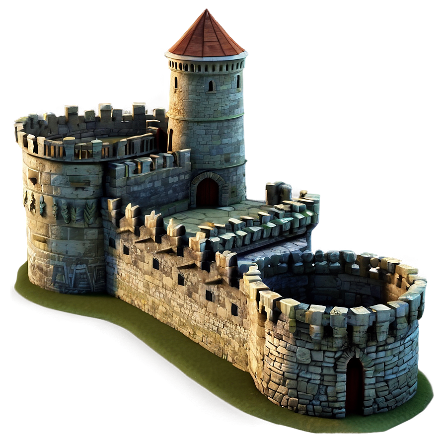 Medieval Tower Fortress Png Oec