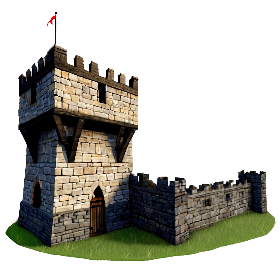 Medieval Tower Fortress Png Yjv31