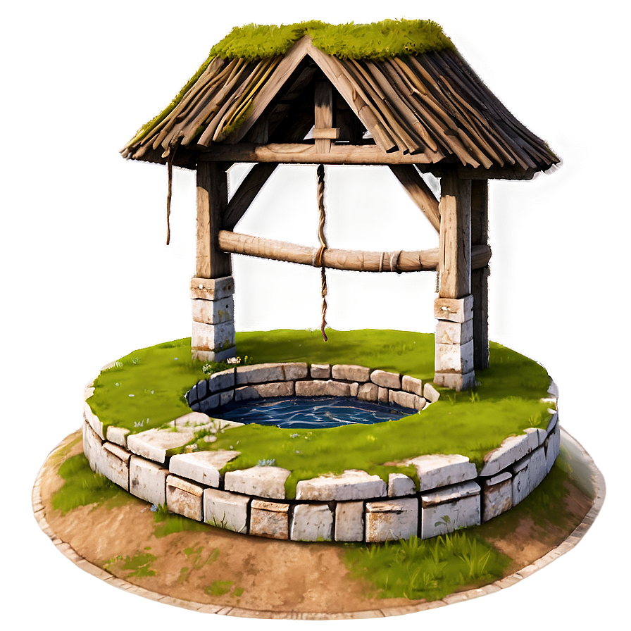 Medieval Village Well Png 85