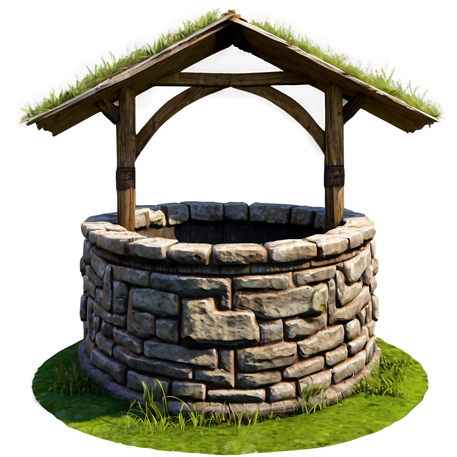 Medieval Village Well Png Ohh