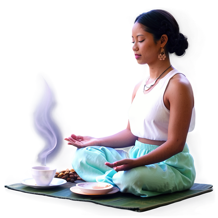 Meditation Tea Ritual Png 18