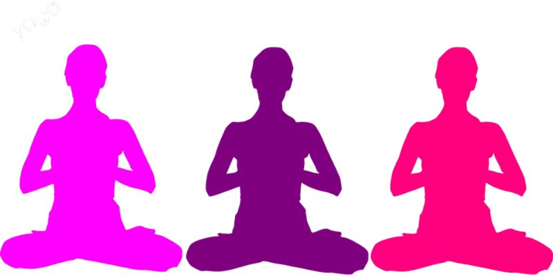 Meditative_ Yoga_ Silhouettes