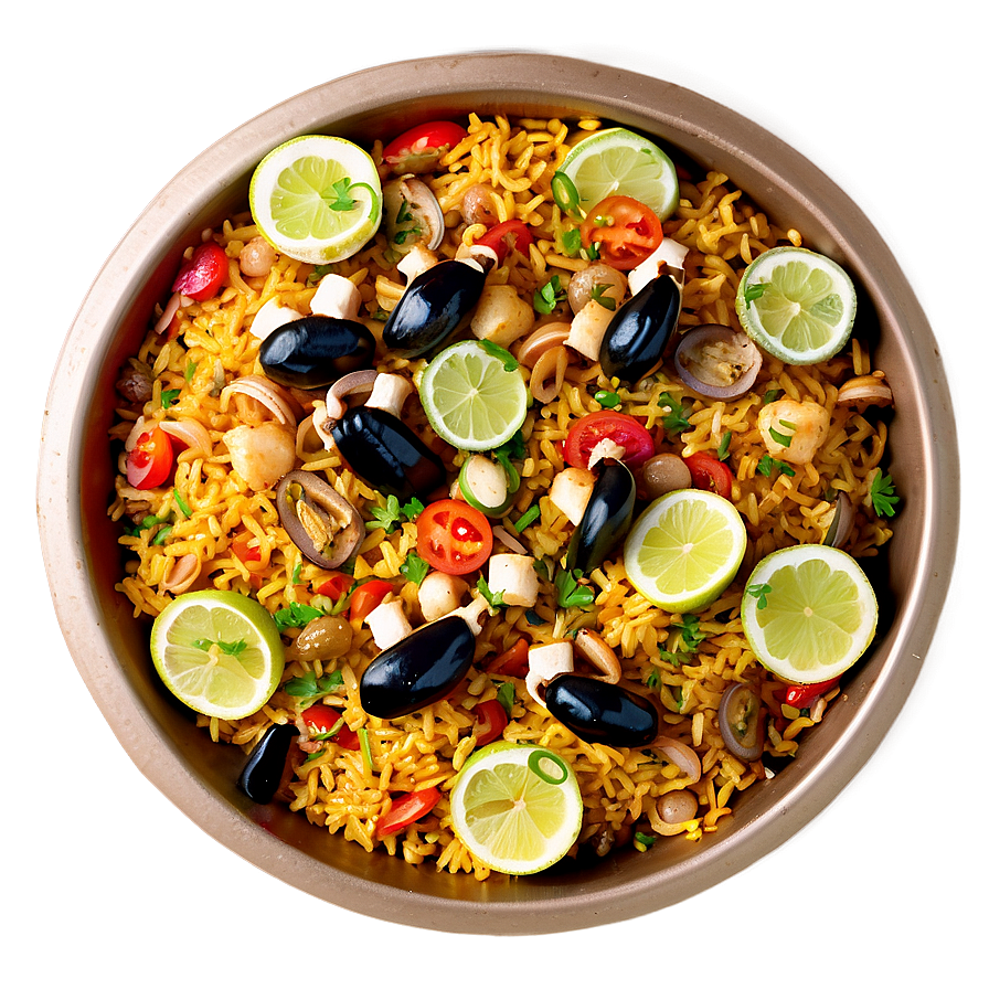 Mediterranean Style Paella Png 86