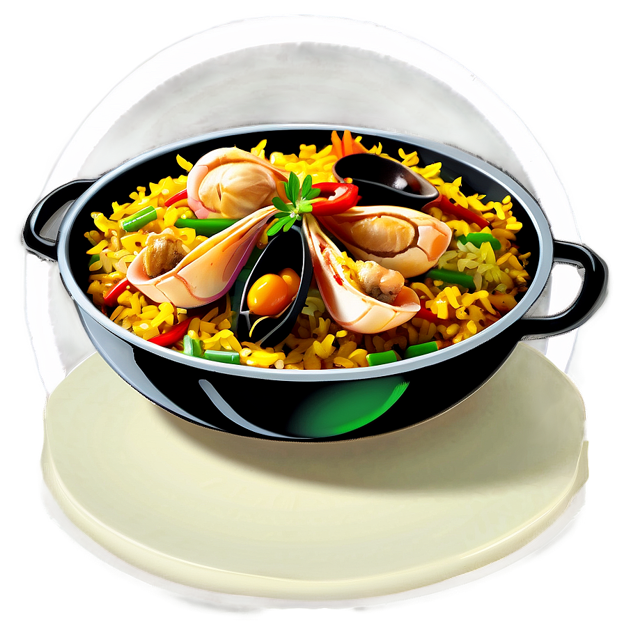 Mediterranean Style Paella Png Ukp