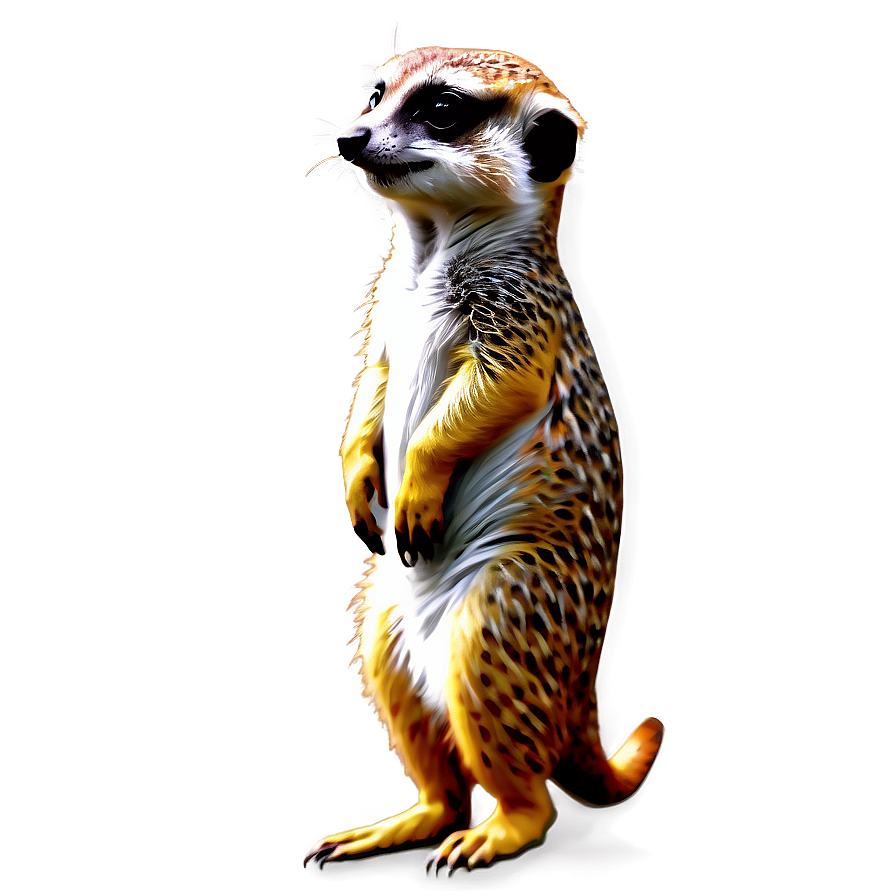 Meerkat Digital Art Png Hvj