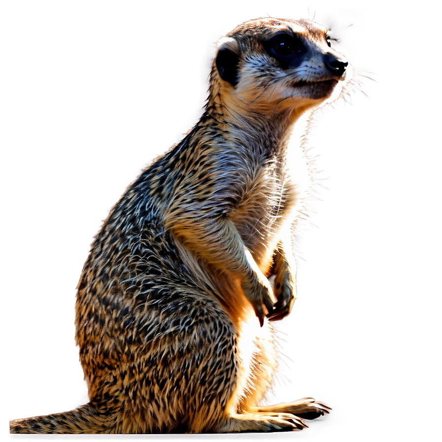 Meerkat During Sunset Png Eii10