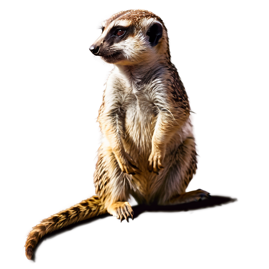 Meerkat Enjoying Meal Png Cch20