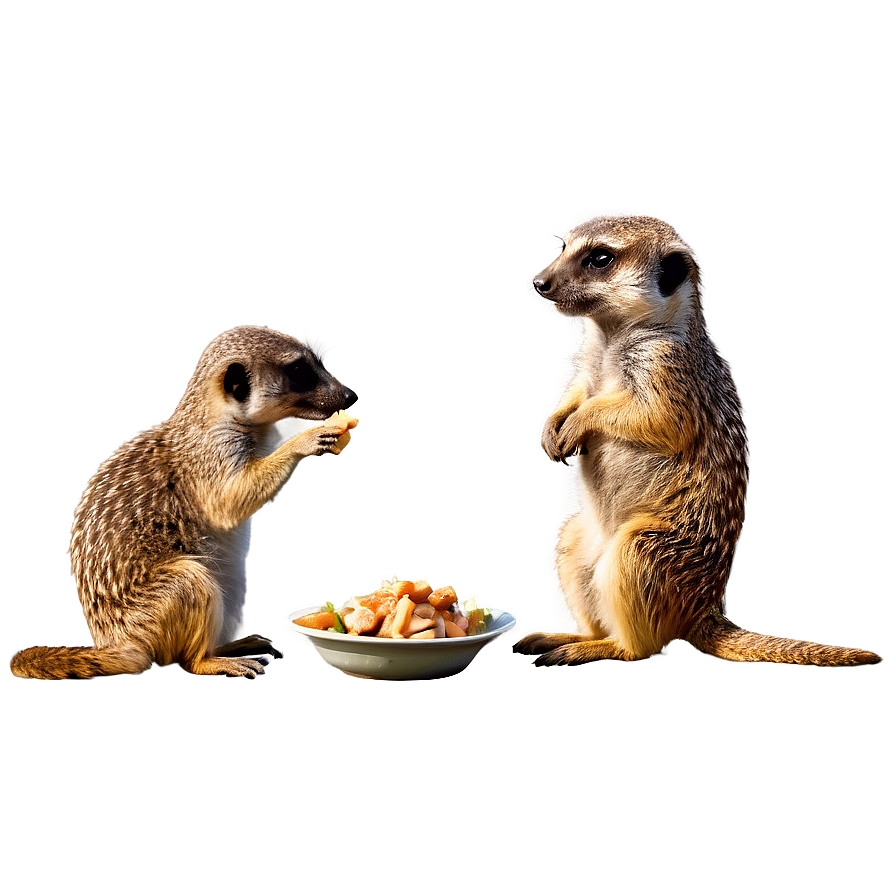 Meerkat Enjoying Meal Png Vkw50