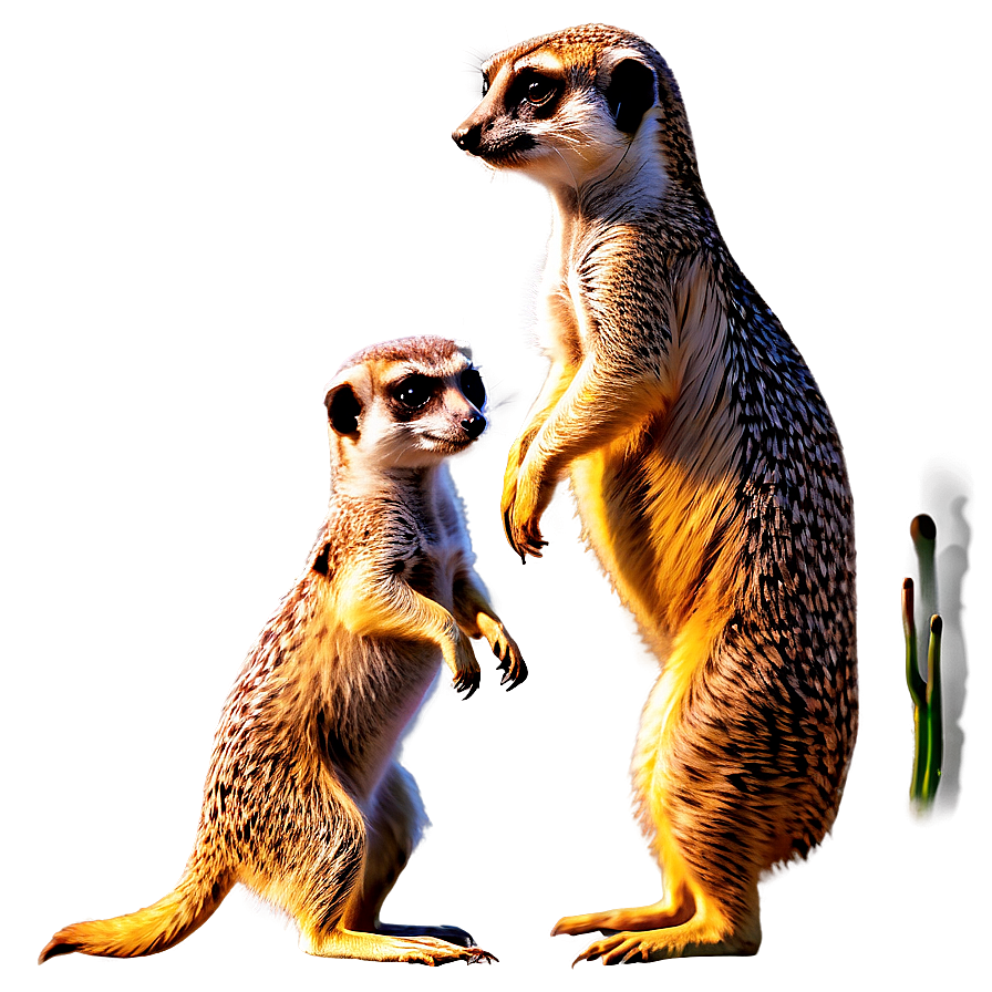 Meerkat Family Clipart Png 06112024